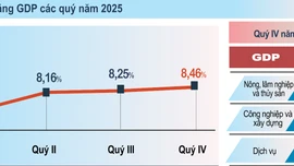 Tăng trưởng GDP 2025 đạt 8,02%, quy mô nền kinh tế vượt mốc 514 tỷ USD