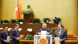 Kỳ họp thứ nhất, Quốc hội khóa XVI: Tiếp tục thực hiện công tác nhân sự