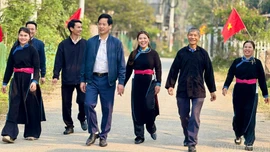 Bảo Nhai hân hoan chào mừng Đại hội đại biểu toàn quốc lần thứ XIV của Đảng