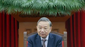 Tổng Bí thư Tô Lâm tiếp Bộ trưởng Ngoại giao, Quốc phòng và Công an Trung Quốc