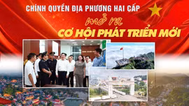 Chính quyền địa phương hai cấp mở ra cơ hội phát triển mới