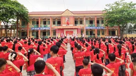 Phường Trung Tâm tổ chức ngày hội “Thiếu nhi vui khỏe - tiến bước lên Đoàn”