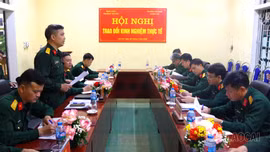 Trường Sĩ quan Chính trị nghiên cứu, khảo sát thực tế tại Lào Cai