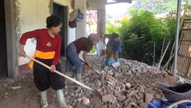 Bản Xèo đẩy nhanh sửa chữa trường lớp trước năm học mới