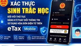 Hướng dẫn các bước thực hiện xác thực sinh trắc học trên Etax Mobile