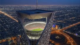 World Cup 2034 gây sốc với sân vận động treo lơ lửng 350m: Tham vọng chưa từng có của Saudi Arabia
