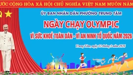 Phường Trung Tâm sẵn sàng cho “Ngày chạy Olympic - Vì sức khỏe toàn dân - Vì An ninh Tổ quốc” năm 2026