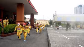 21 đội tham gia Hội thi nghiệp vụ phòng cháy, chữa cháy và cứu nạn cứu hộ Cụm thi số 4
