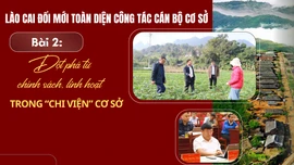Bài 2: Đột phá từ chính sách, linh hoạt trong “chi viện” cơ sở
