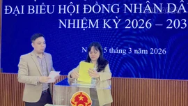 300 đại biểu xã Cốc San được tập huấn công tác bầu cử