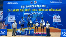 Vượt nhiều đối thủ, tay vợt Lào Cai giành HCĐ Giải Vô địch Cầu lông thiếu niên quốc gia 2026