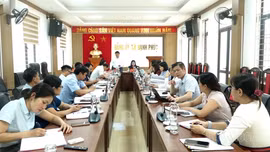 Đoàn giám sát Tỉnh ủy làm việc tại xã Hạnh Phúc
