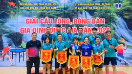 Lào Cai giành 8 huy chương tại Giải Cầu lông, Bóng bàn Gia đình quốc gia năm 2026
