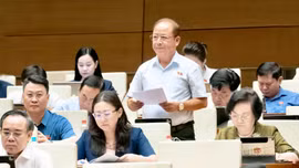 Phó Trưởng Đoàn đại biểu Quốc hội chuyên trách tỉnh Lào Cai Sùng A Lềnh đề nghị bổ sung chuyên gia, người phiên dịch vào Luật Hòa giải ở cơ sở