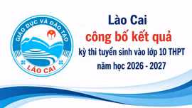 Lào Cai công bố kết quả kỳ thi và điểm chuẩn vào lớp 10 THPT