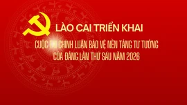 Lào Cai triển khai Cuộc thi chính luận bảo vệ nền tảng tư tưởng của Đảng lần thứ sáu năm 2026