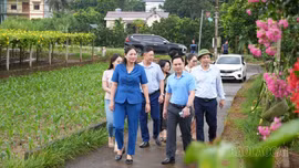 Đoàn công tác Ban Tuyên giáo và Dân vận Tỉnh ủy khảo sát các mô hình “Dân vận khéo” tại xã Gia Phú