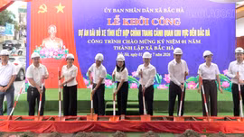  Bắc Hà khởi công dự án xây dựng bãi đỗ xe kết hợp chỉnh trang cảnh quan khu vực đền Bắc Hà