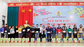 Công đoàn phường Âu Lâu tổ chức chương trình “Tết Sum vầy - Xuân ơn Đảng” năm 2026