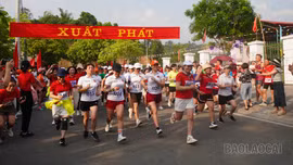 Sôi nổi giải chạy việt dã phường Cam Đường năm 2026