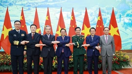 Thủ tướng Phạm Minh Chính tiếp các Bộ trưởng Ngoại giao, Quốc phòng và Công an Trung Quốc