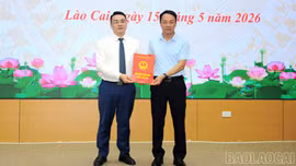 Đồng chí Cao Ngọc Minh được bổ nhiệm giữ chức Phó Chánh Văn phòng Đoàn ĐBQH và HĐND tỉnh Lào Cai