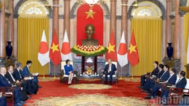 Tổng Bí thư, Chủ tịch nước Tô Lâm tiếp Thủ tướng Nhật Bản Takaichi Sanae