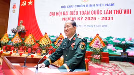Đại hội Hội Cựu Chiến binh tổ chức phiên làm việc thứ nhất, tiến hành công tác nhân sự