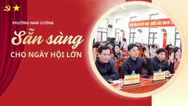 Phường Nam Cường sẵn sàng cho ngày hội lớn