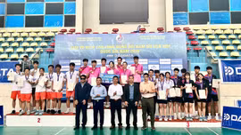 Lào Cai giành huy chương đồng tại Giải Vô địch cầu lông đồng đội nam nữ hỗn hợp quốc gia năm 2026