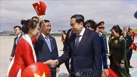 Chủ tịch Quốc hội Trần Thanh Mẫn đến Thổ Nhĩ Kỳ, bắt đầu tham dự Đại hội đồng IPU-152
