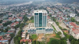 Sẽ hoàn thành tòa nhà trụ sở trung tâm xã Bảo Thắng trong quý I/2026