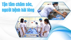 Tận tâm chăm sóc, người bệnh hài lòng