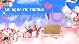 Sôi động thị trường quà tặng 08/3