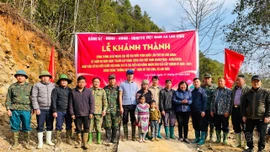 Xã Lao Chải khánh thành công trình “Đường dân sinh” thôn Hú Trù Lình