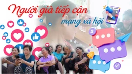 Người già tiếp cận mạng xã hội