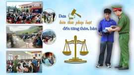 Đưa kiến thức pháp luật đến từng thôn, bản