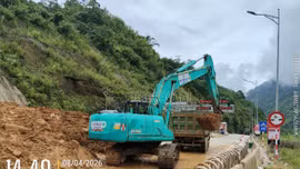 Thông xe tạm một chiều qua khu vực Trạm thu phí BOT