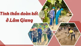 Tinh thần đoàn kết ở Lâm Giang