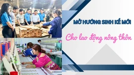 Mở hướng sinh kế mới cho lao động nông thôn