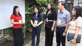 Phó Chủ tịch UBND tỉnh Vũ Thị Hiền Hạnh kiểm tra công tác tổ chức Kỳ thi tốt nghiệp THPT năm 2026 tại xã Trấn Yên và phường Yên Bái