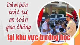 Đảm bảo trật tự, an toàn giao thông tại khu vực trường học