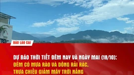 Dự báo thời tiết đêm nay và ngày mai (18/10)