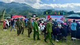 Đảm bảo an ninh trật tự mùa lễ hội