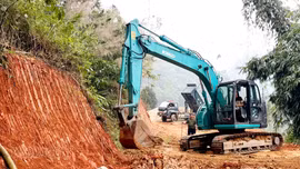 Van Hồ - Suối Chải đường được mở mới từ sự đồng lòng