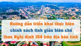 Hướng dẫn triển khai thực hiện chính sách tinh giản biên chế theo Nghị định 154 trên địa bàn tỉnh 