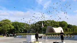 Nhật Bản tổ chức lễ tưởng niệm 80 năm vụ ném bom nguyên tử xuống Hiroshima