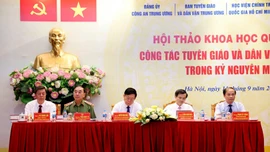 Hội thảo khoa học quốc gia “Công tác tuyên giáo và dân vận của Đảng trong kỷ nguyên mới”