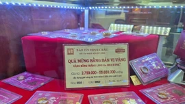 Giá vàng miếng SJC và vàng nhẫn cùng lên cao nhất lịch sử