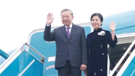 Tổng Bí thư Tô Lâm lên đường thăm cấp Nhà nước tới Lào